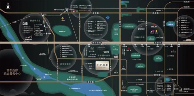 米乐m6【官方公布】石景山·长安润璟售楼处电线㎡润系力作(图1)